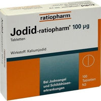 Produktbild von ratiopharm Jodid Kaliumjodid 100 µg Tabletten