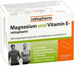 ratiopharm Magnesium und Vitamin E Kapseln – Bild 1 von 1