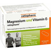 Produktbild von ratiopharm Magnesium und Vitamin E Kapseln
