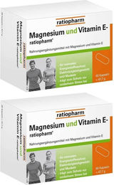 ratiopharm Magnesium und Vitamin E Kapseln – Bild 1 von 1