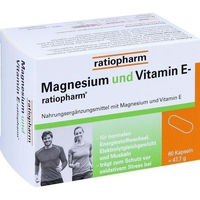 Produktbild von ratiopharm Magnesium und Vitamin E Kapseln