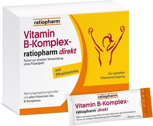 ratiopharm Vitamin B-Komplex Pulver für Senioren sowie Schwangere und Stillende – Bild 1 von 2