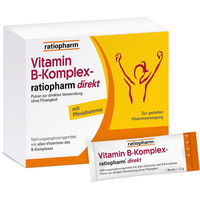 Produktbild von ratiopharm Vitamin B-Komplex Pulver für Senioren sowie Schwangere und Stillende