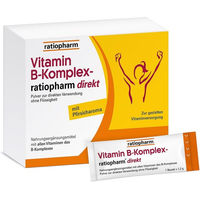Produktbild von ratiopharm Vitamin B-Komplex Pulver für Senioren sowie Schwangere und Stillende