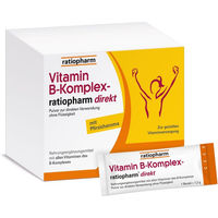 Produktbild von ratiopharm Vitamin B-Komplex Pulver für Senioren sowie Schwangere und Stillende