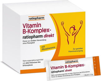 ratiopharm Vitamin B-Komplex Pulver für Senioren sowie Schwangere und Stillende – Bild 1 von 1