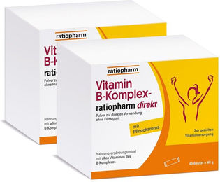 ratiopharm Vitamin B-Komplex Pulver mit 8 B-Vitaminen – Bild 1 von 1