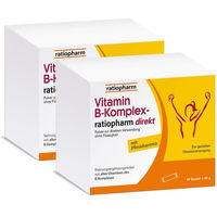 Produktbild von ratiopharm Vitamin B-Komplex Pulver mit 8 B-Vitaminen