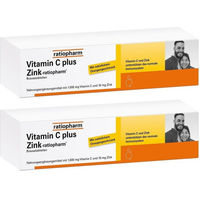Produktbild von ratiopharm Vitamin C und Zink Brausetabletten mit Ascorbinsäure 1000 mg 20 Stück