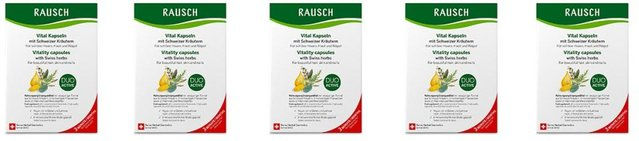 RAUSCH Rausch Vital Kapseln mit Schweizer Kräutern 150 Stück – Bild 1 von 1