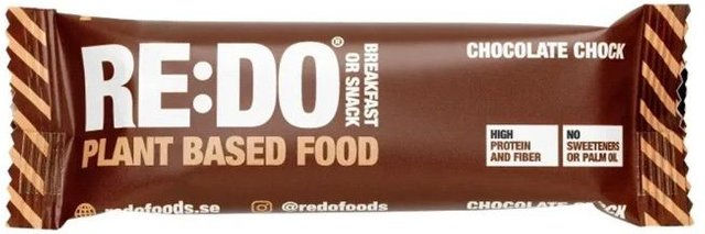 RE:DO Chocolate Chock Proteinriegel Schokolade vegan laktosefrei glutenfrei zuckerfrei – Bild 1 von 1