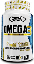 Real Pharm Omega 3 Kapseln mit EPA und DHA 60 Stück – Bild 1 von 2