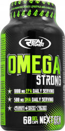 Real Pharm Omega 3 Strong Kapseln mit DHA und EPA 60 Stück – Bild 1 von 1