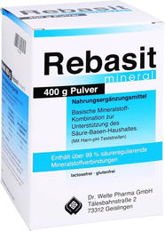 REBASIT Mineralstoff-Komplex Pulver laktosefrei und glutenfrei 400 g – Bild 1 von 2