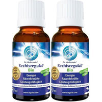 Produktbild von RechtsRegulat Bio Kräuter-Komplex von Dr. Niedermaier Pharma, vegane Flüssigkeit mit natürlichem Acerola und Hagebutte