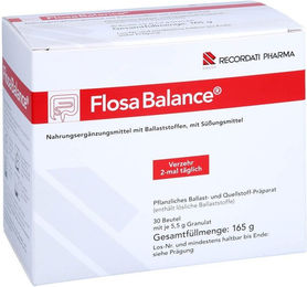 Recordati Pharma Flosa Balance Prebiotische Ballaststoffe Pulver glutenfrei 30 Portionsbeutel – Bild 1 von 1
