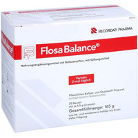 Produktbild von Recordati Pharma Flosa Balance Prebiotische Ballaststoffe Pulver glutenfrei 30 Portionsbeutel