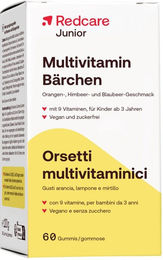 Redcare Junior Multivitamin-Bärchen Gummis vegan und zuckerfrei für Kinder und Erwachsene 60 Stück – Bild 1 von 1