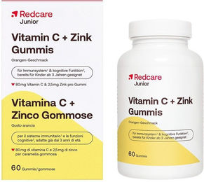 Redcare Junior Vitamin C und Zink Gummis für Kinder mit Ascorbinsäure – Bild 1 von 1