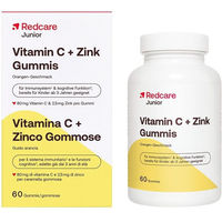 Produktbild von Redcare Junior Vitamin C und Zink Gummis für Kinder mit Ascorbinsäure