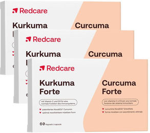 Redcare Kurkuma Forte Mizellar Kapseln vegetarisch ohne Zusatzstoffe 60 Stück – Bild 1 von 1