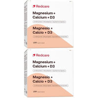 Produktbild von Redcare Magnesium Calcium D3 Kapseln ohne Zusatzstoffe 180 Stück