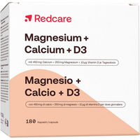 Produktbild von Redcare Magnesium Calcium Vitamin D3 Kapseln 180 Stück