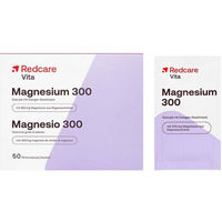 Produktbild von Redcare Magnesium Citrat 300 Pulver zuckerfrei vegan für Sportler