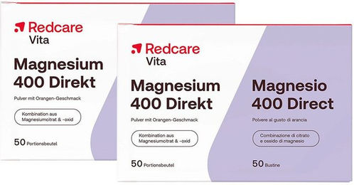 Redcare Magnesium Komplex Pulver Sticks für Sportler 400 mg – Bild 1 von 1
