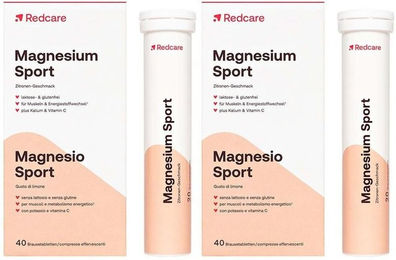 Redcare Magnesium Sport Brausetabletten Zitrone 160 Stück – Bild 1 von 1
