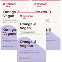 Produktbild von Redcare Omega-3 vegan Kapseln