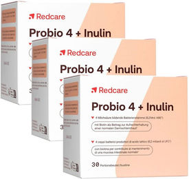 Redcare Probio 4 + Inulin Pulver glutenfrei laktosefrei ohne Zusatzstoffe – Bild 1 von 1