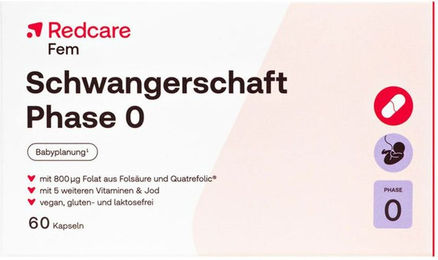 Redcare Schwangerschaft Phase 0 Kapseln für Schwangere und Stillende 60 Stück – Bild 1 von 1