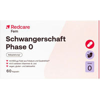 Produktbild von Redcare Schwangerschaft Phase 0 Kapseln für Schwangere und Stillende 60 Stück