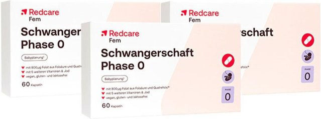 Redcare Schwangerschaft Phase 0 Kapseln für Schwangere und Stillende – Bild 1 von 1