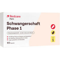 Produktbild von Redcare Schwangerschaft Phase 1 Kapseln für Schwangere und Stillende 60 Stück