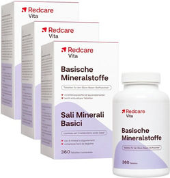 Redcare Vita Basische Mineralstoffe Mineralstoff-Komplex Tabletten 360 Stück – Bild 1 von 1