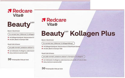Redcare Vita+ Beauty Kollagen-Kombi Ampullen mit Hyaluronsäure und Coenzym Q10 – Bild 1 von 1