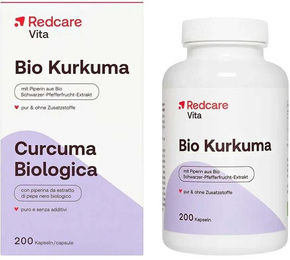 Redcare Vita Bio Kurkuma Kapseln ohne Zusatzstoffe – Bild 1 von 1
