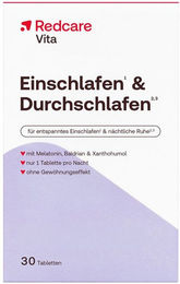 Redcare Vita Einschlafen & Durchschlafen Tabletten 30 Stück – Bild 1 von 1