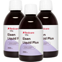 Produktbild von Redcare Vita Eisen Liquid Plus Eisengluconat vegan 750 ml