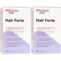 Produktbild von Redcare Vita+ Hair Forte Kapseln mit Zink, Biotin und Selen 120 Stück
