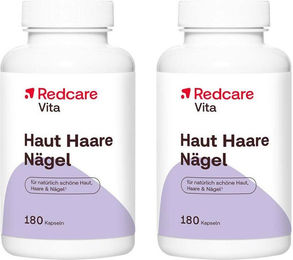 Redcare Vita Haut Haare Nägel Kapseln mit Zink Biotin und Selen 180 Kapseln – Bild 1 von 1