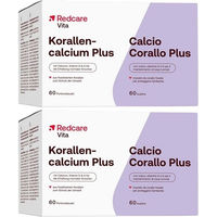 Produktbild von Redcare Vita Korallencalcium mit Algenkalk Sango, Vitamin D3 und K2 Pulver