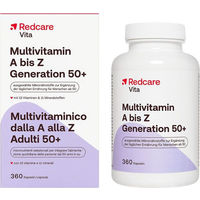 Produktbild von Redcare Vita Multivitamin A bis Z Generation 50+ Kapseln für Senioren