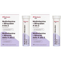 Produktbild von Redcare Vita Multivitamine und Mineralien A bis Z Brausetabletten für Sportler 30 Stück
