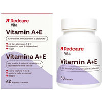 Produktbild von Redcare Vita Vitamin A+E Kombination Kapseln für Schwangere und Stillende 60 Stück