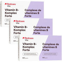 Produktbild von Redcare Vita Vitamin B-Komplex Forte Kapseln 180 Stück