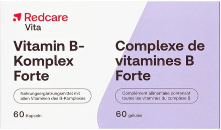 Redcare Vita Vitamin B-Komplex Forte Kapseln 60 Stück – Bild 1 von 1