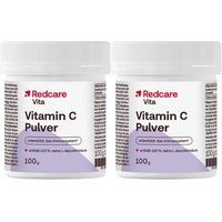 Produktbild von Redcare Vita Vitamin C Pulver mit Ascorbinsäure für Erwachsene und Kinder